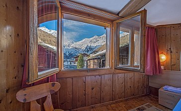 Ferienwohnung in Saas-Fee - Aussicht