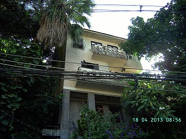 Ferienhaus in Rio de Janeiro - Blick von der Strasse