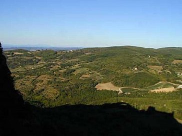 Ferienwohnung in Roccatederighi - Ausblick