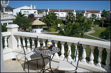 Ferienhaus in Miami Playa, Miami Platja - Blick vom Balkon