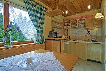 Ferienwohnung in Schönau am Königsee - Appartement Hintersee Küche und Essbereich