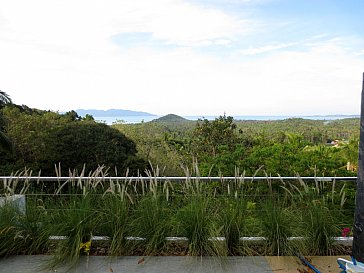 Ferienhaus in Koh Samui - Aussicht von der Terrasse