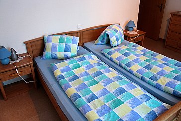 Ferienwohnung in Saas-Grund - Schlafzimmer