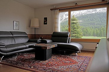 Ferienwohnung in St. Moritz - Wohnzimmer