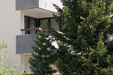 Ferienwohnung in St. Moritz - Balkon