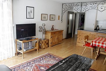 Ferienwohnung in St. Moritz - Wohnzimmer