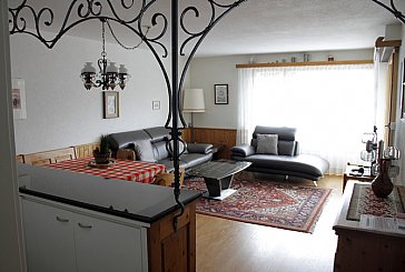 Ferienwohnung in St. Moritz - Wohnzimmer