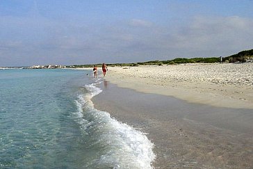 Ferienhaus in Sa Ràpita - Traumhaft das klare Wasser am Strand es Trenc