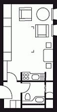 Ferienwohnung Grundrissplan 1