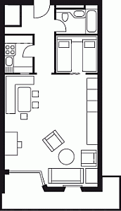 Ferienwohnung Grundrissplan 3