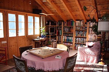 Ferienwohnung in Innertkirchen - Bibliothek TV