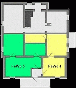 Ferienwohnung Grundrissplan 1