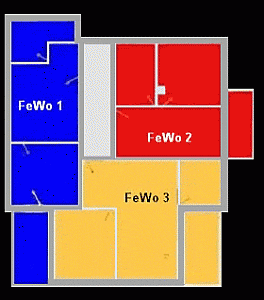 Ferienwohnung Grundrissplan 2