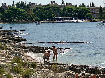 Ferienwohnung in Rovinj - Strand