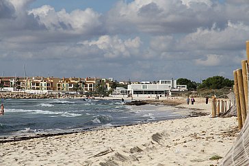 Ferienhaus in Sa Ràpita - Strand Sa Rápita 3,5 Km: transparentes Wasser