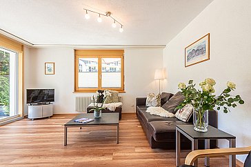 Ferienwohnung in Zermatt - Wohnzimmer