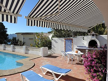 Ferienhaus in Benissa - Terrasse