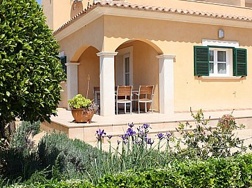 Ferienhaus in Sa Ràpita - Überdachte Terrasse, Casa Lavanda