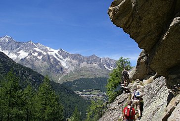 Ferienwohnung in Saas-Almagell - Sommer