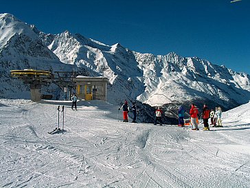 Ferienwohnung in Saas-Almagell - Winter