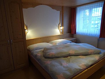 Ferienwohnung in Saas-Almagell - Schlafzimmer