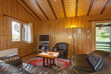 Ferienhaus in Fiesch - Wohnzimmer