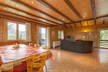 Ferienhaus in Fiesch - Wohnzimmer