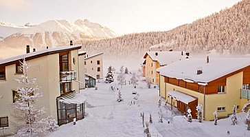 Ferienwohnung in Celerina - Ausblick