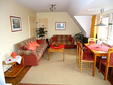 Ferienwohnung in Varel-Dangast - Wohnzimmer