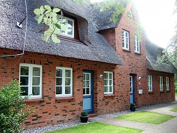 Ferienwohnung in Alkersum - Eingang Friesenhaus