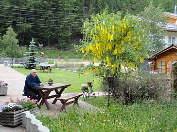 Ferienwohnung in Saas-Grund - Ferienwohnung Carmen im Ferienhaus Amarena