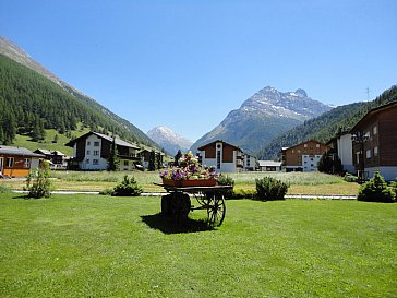 Ferienwohnung in Saas-Grund - Auch im Sommer wunderschön