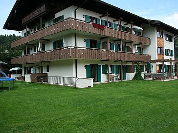 Ferienwohnung in Bad Wiessee - Ansicht aus Garten