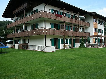 Ferienwohnung in Bad Wiessee - Ansicht aus Garten