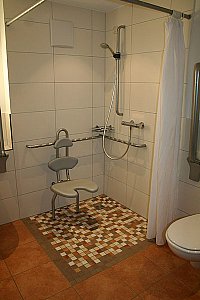 Ferienwohnung in Bad Wiessee - Ebenerdige Dusche