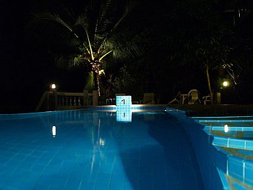Ferienwohnung in Koh Samui - Abendstimmung am Pool