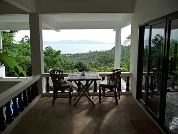 Ferienwohnung in Koh Samui - Aussicht von einer Terrasse