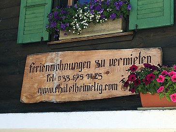 Ferienwohnung in Kandersteg - Ferienwohnung