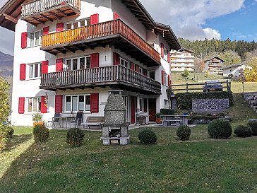 Ferienwohnung in Fiesch - Der Garten