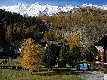 Ferienwohnung in Saas-Grund - Naturidylle