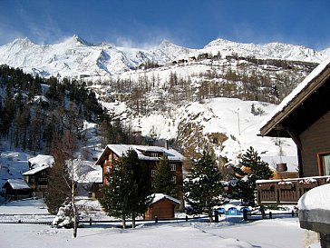 Ferienwohnung in Saas-Grund - Winterzeit