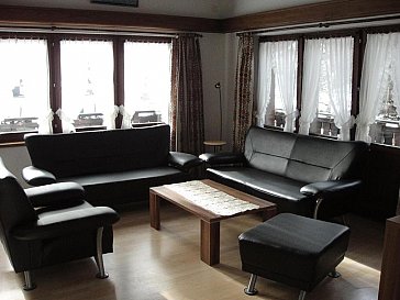 Ferienwohnung in Saas-Grund - Wohnzimmer