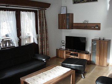 Ferienwohnung in Saas-Grund - Wohnzimmer