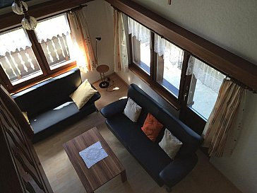 Ferienwohnung in Saas-Grund - Wohnzimmer
