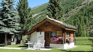 Ferienwohnung in Saas-Grund - Chalet Stadel - Klein, aber fein