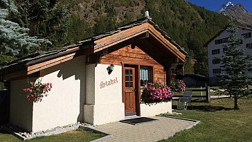 Ferienwohnung in Saas-Grund - Das Chalet Stadel