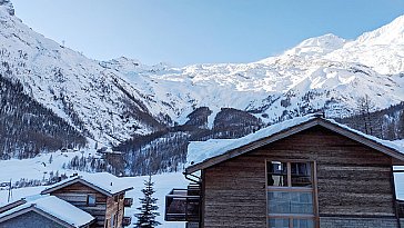 Ferienwohnung in Saas-Fee - Aussicht