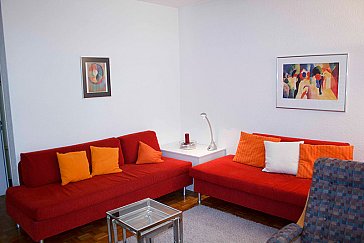 Ferienwohnung in Locarno-Muralto - Sitzgruppe/Schlafsofas Bico Qualität