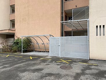 Ferienwohnung in Locarno-Muralto - Veloständer abschliessbar