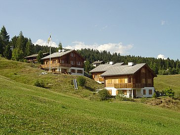 Ferienwohnung in Urmein - 3.Haus oben im Sommer